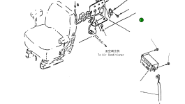 Болт 421-09-21410 Komatsu