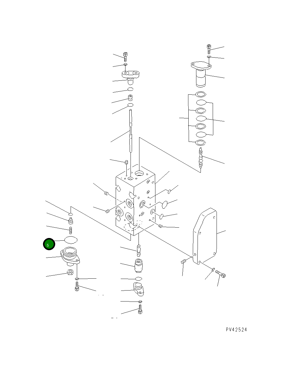 Кольцо уплотнительное (O-Ring) 07000-03028 Komatsu