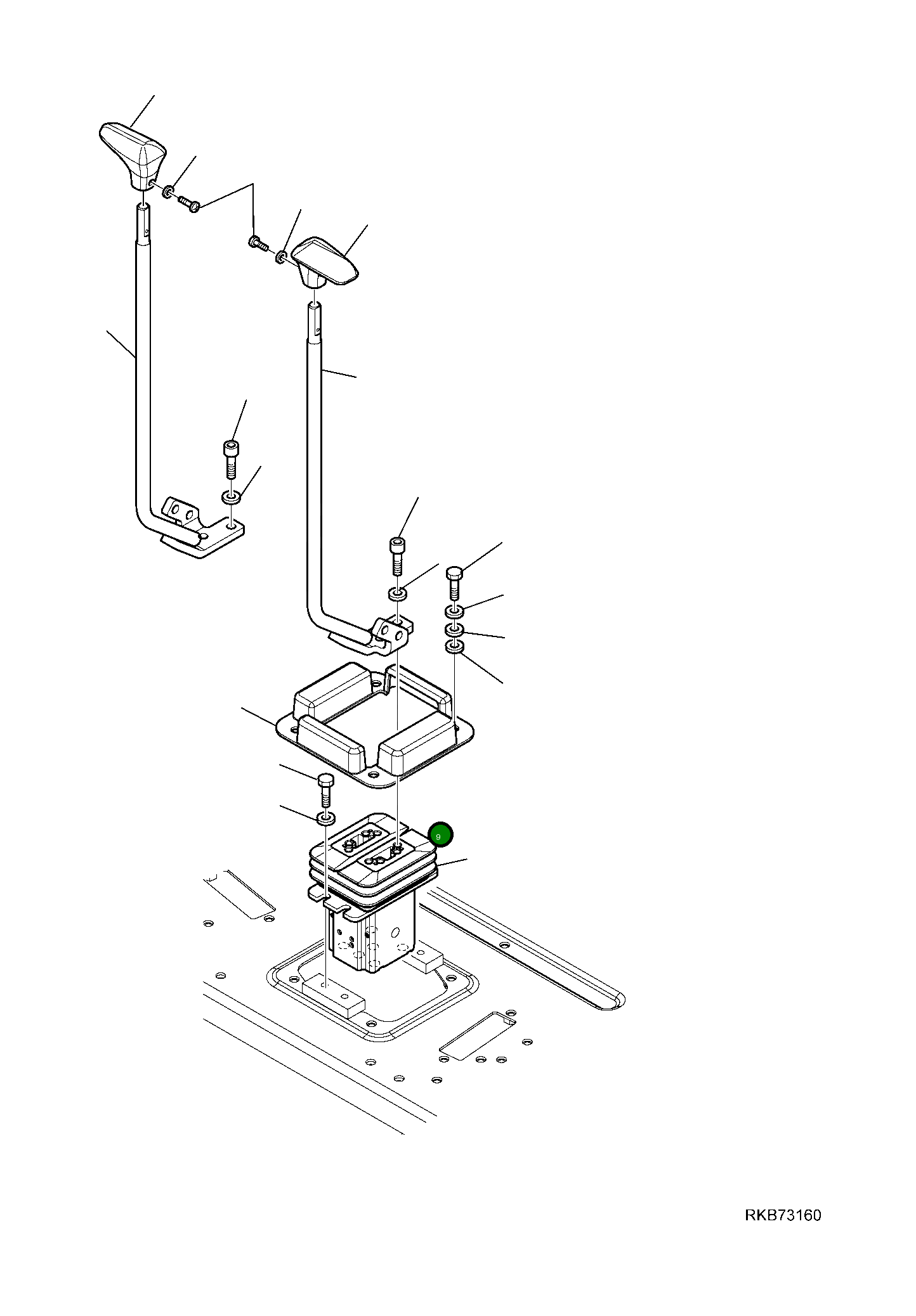 Крышка 22J-43-R1151 Komatsu