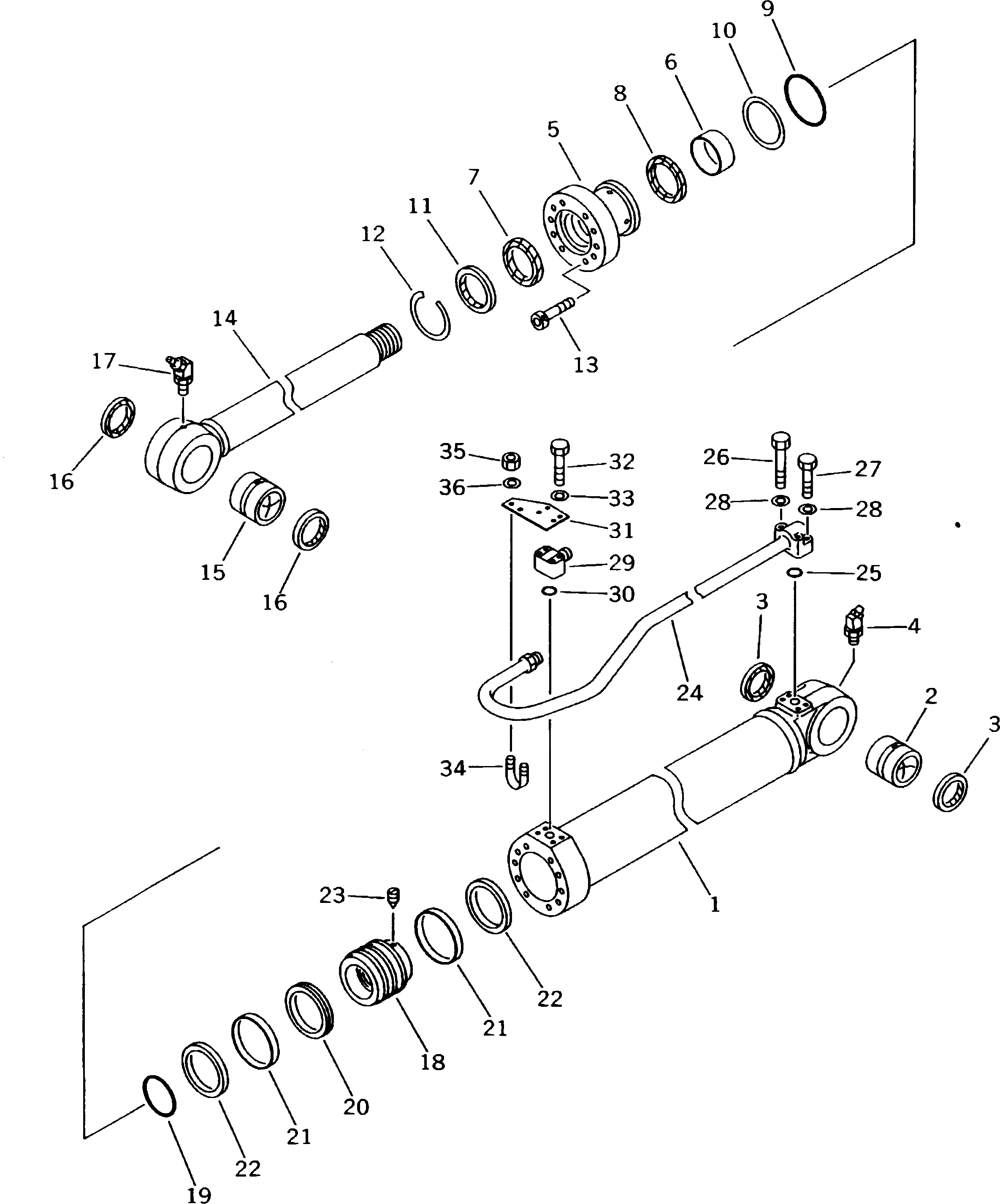 Кольцо уплотнительное (O-Ring) 20G-63-K1360 Komatsu