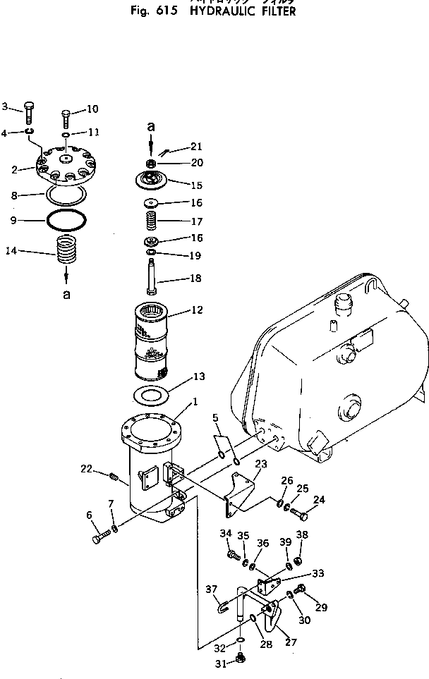 Болт 145-60-17192  Komatsu