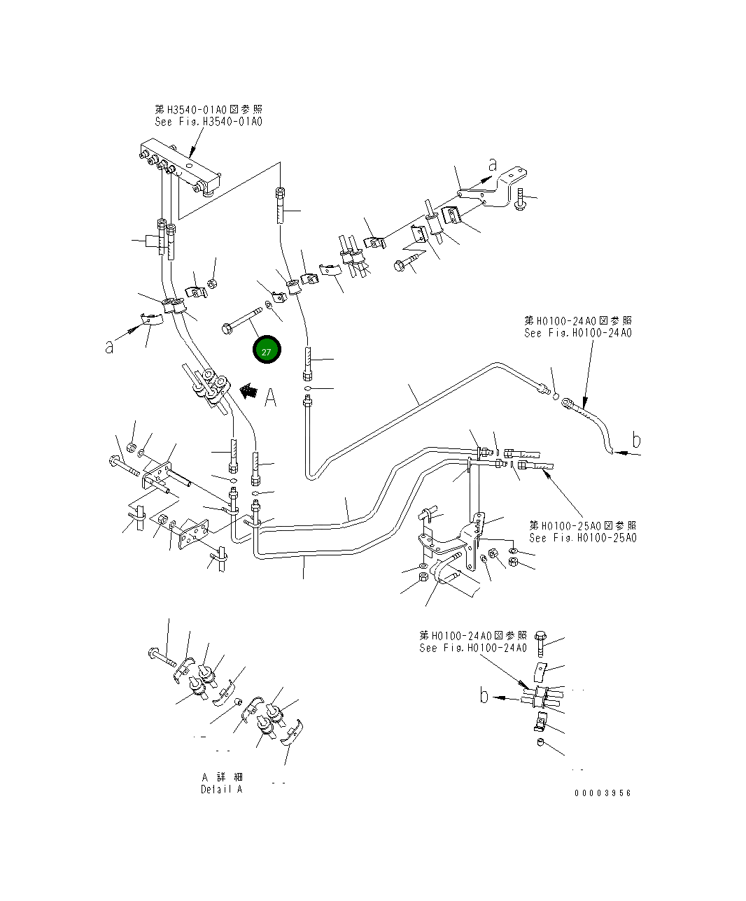 Болт 01436-01280 Komatsu