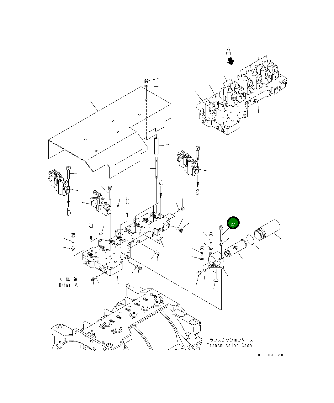 Болт 569-15-75140 Komatsu
