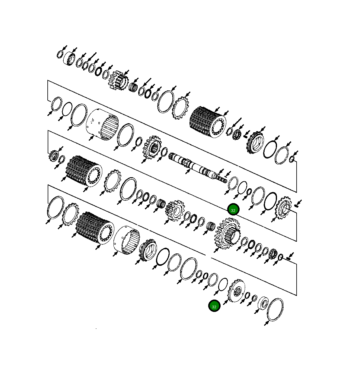 Кольцо уплотнительное (O-Ring) 716 917 C1  Komatsu
