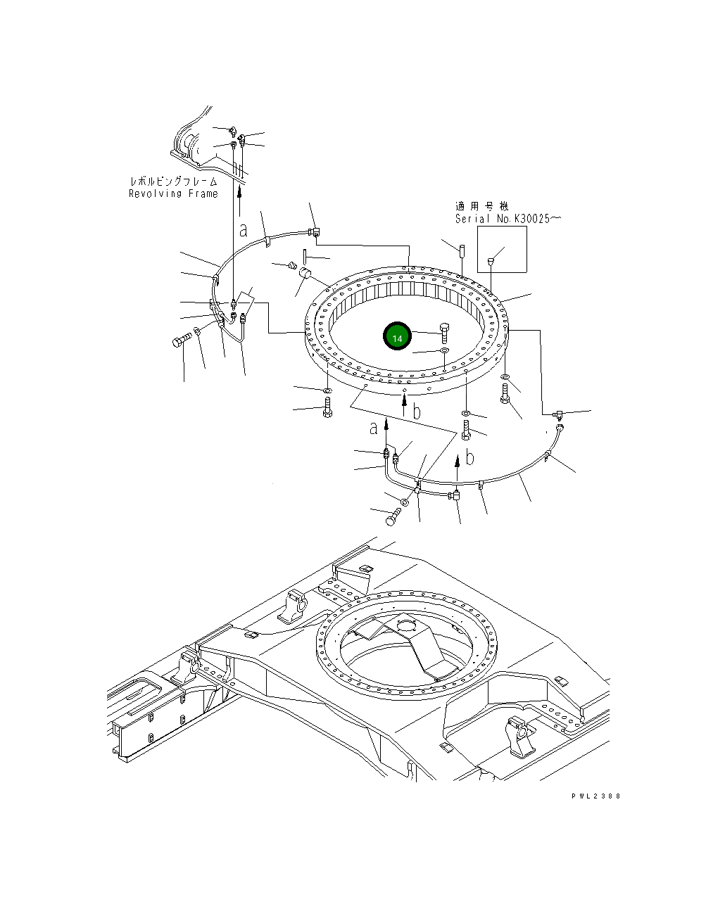 Болт 209-09-78110 Komatsu