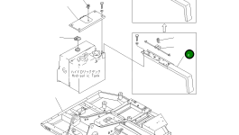 Крышка 20X-54-27121 Komatsu