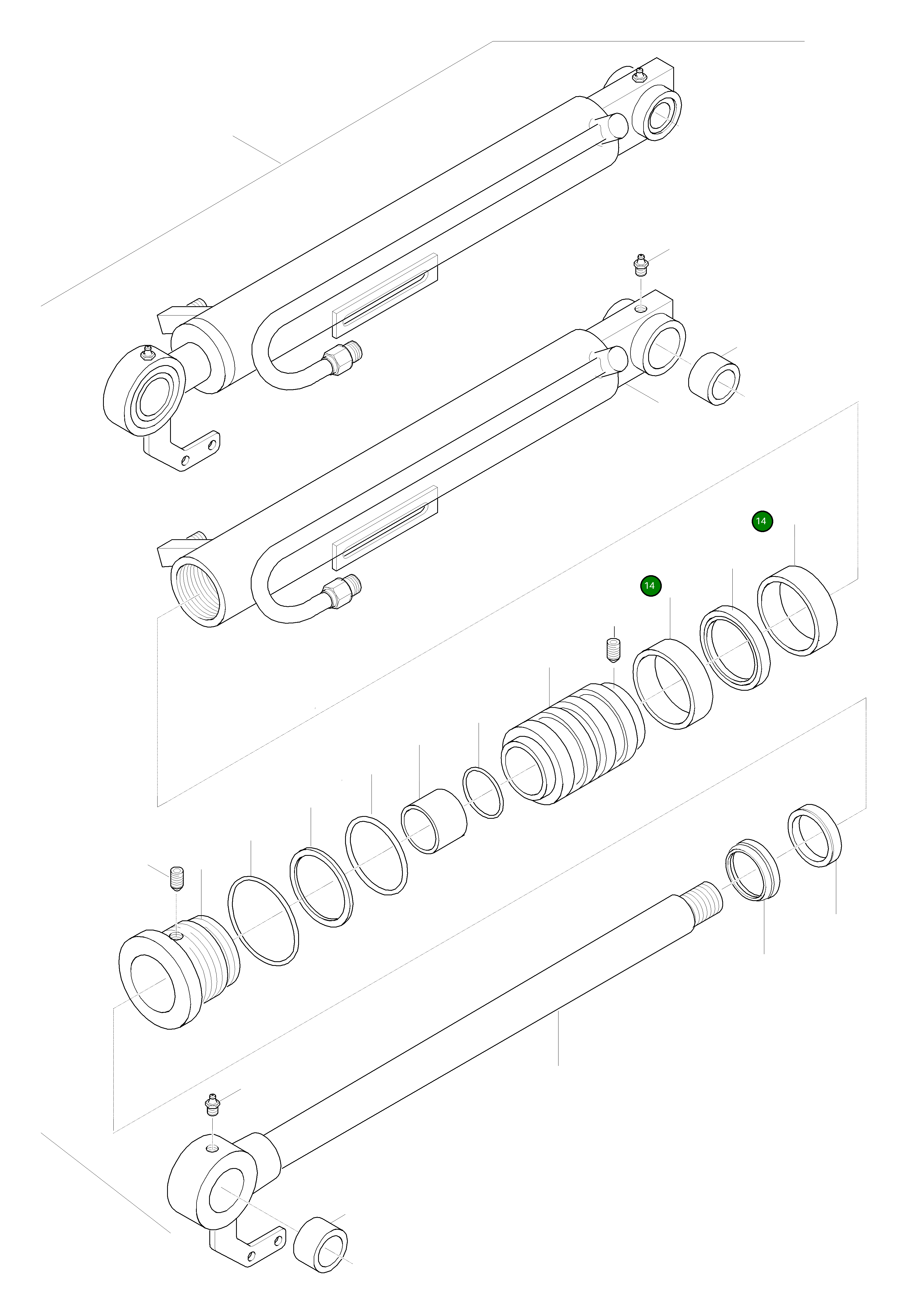 Кольцо 42W-63-H0P16  Komatsu