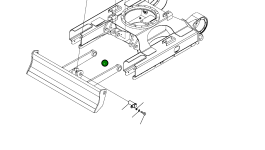 Крышка 22J-71-R5211 Komatsu