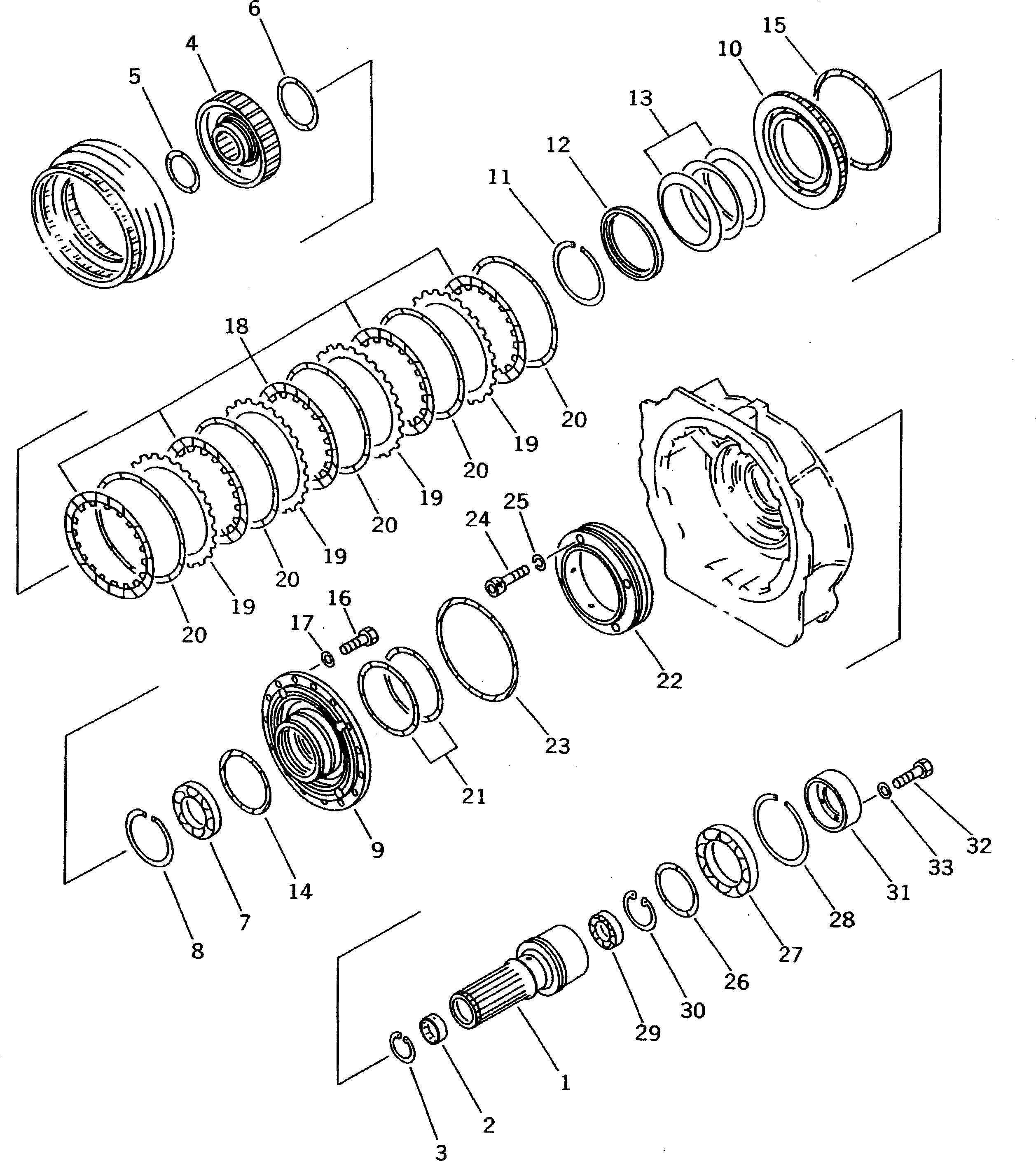 Болт 01252-41240 Komatsu