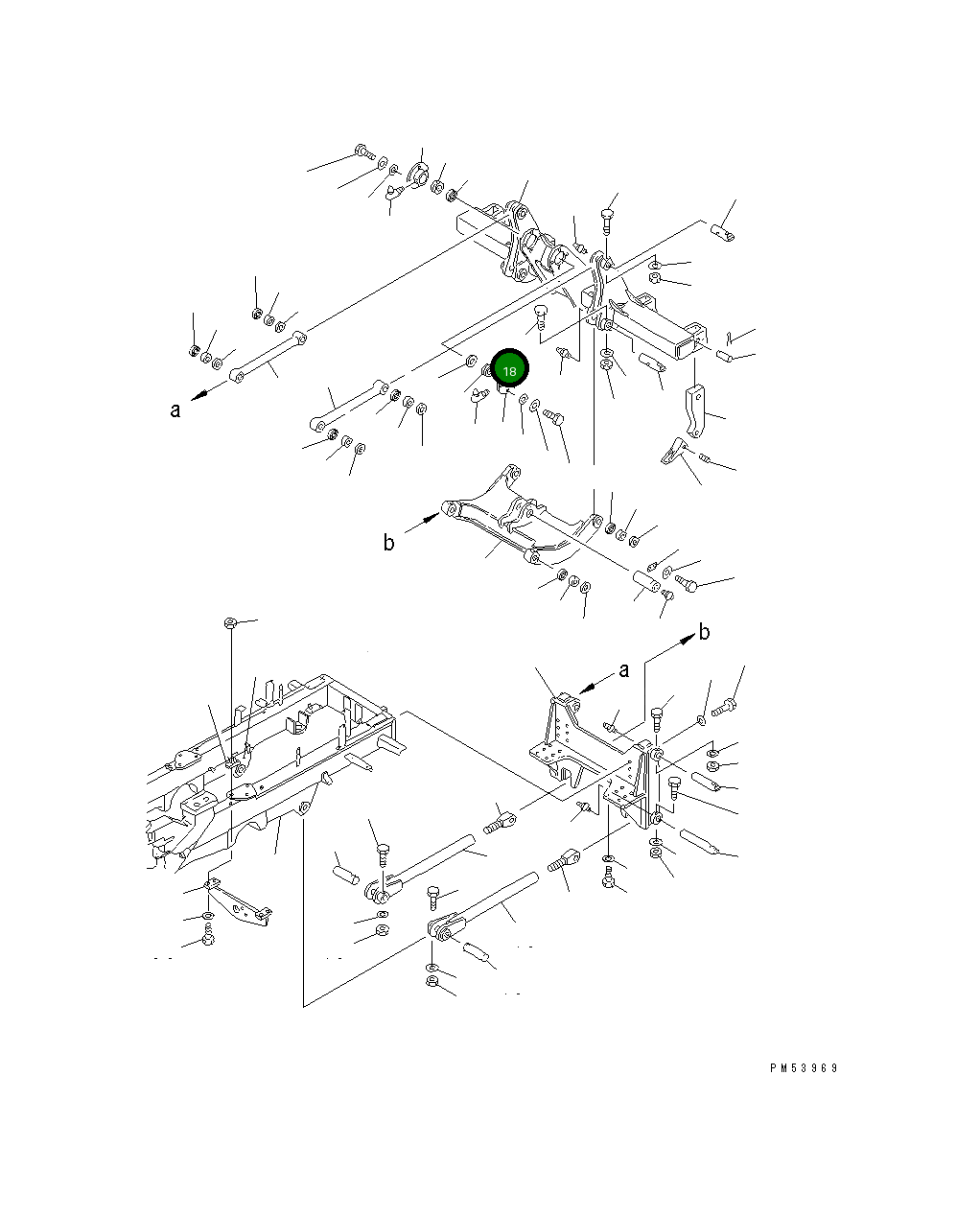 Болт 01011-51025 Komatsu
