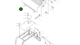Крышка 208-54-75312 Komatsu