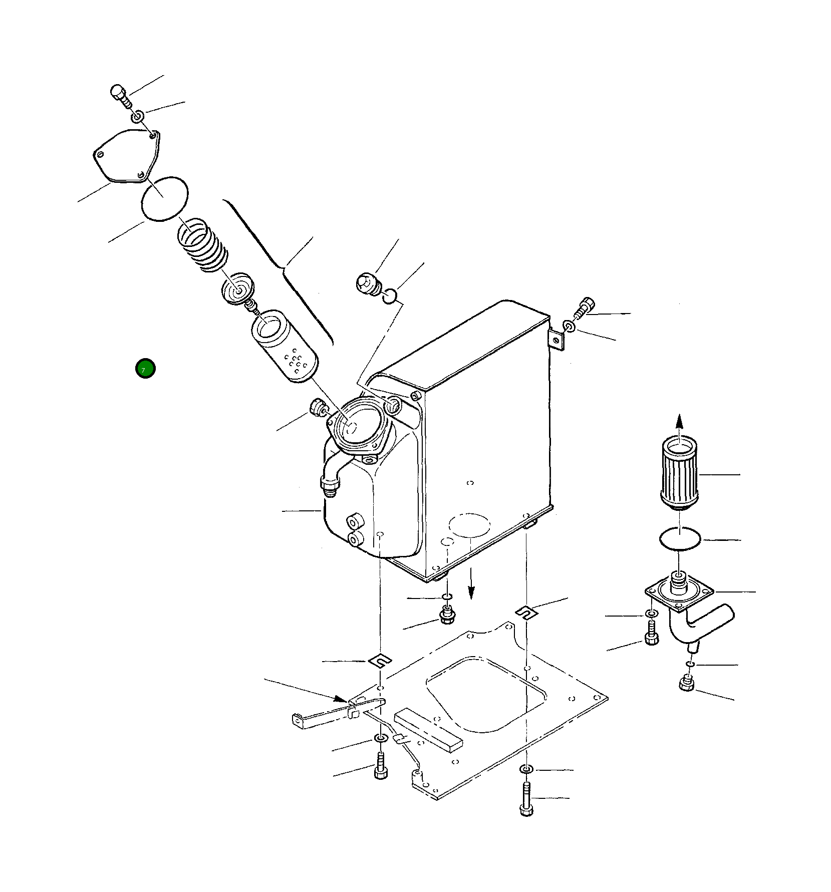 Кольцо уплотнительное (O-Ring) 855021252 Komatsu