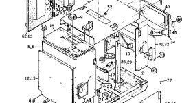Основание DY80351-11102 Komatsu
