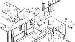 Направляющая 262-70-57474 Komatsu