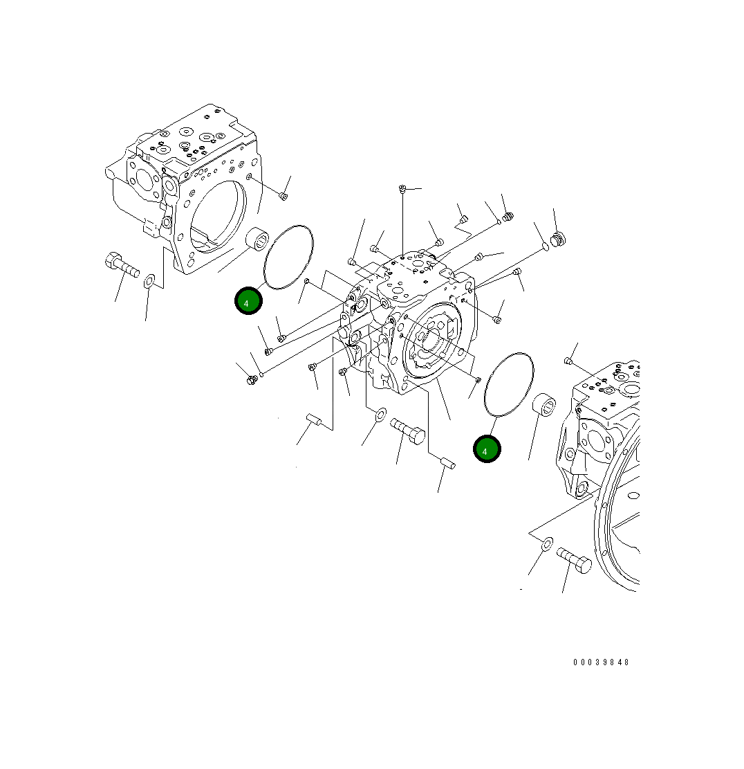 Кольцо уплотнительное (O-Ring) 07000-55190 Komatsu