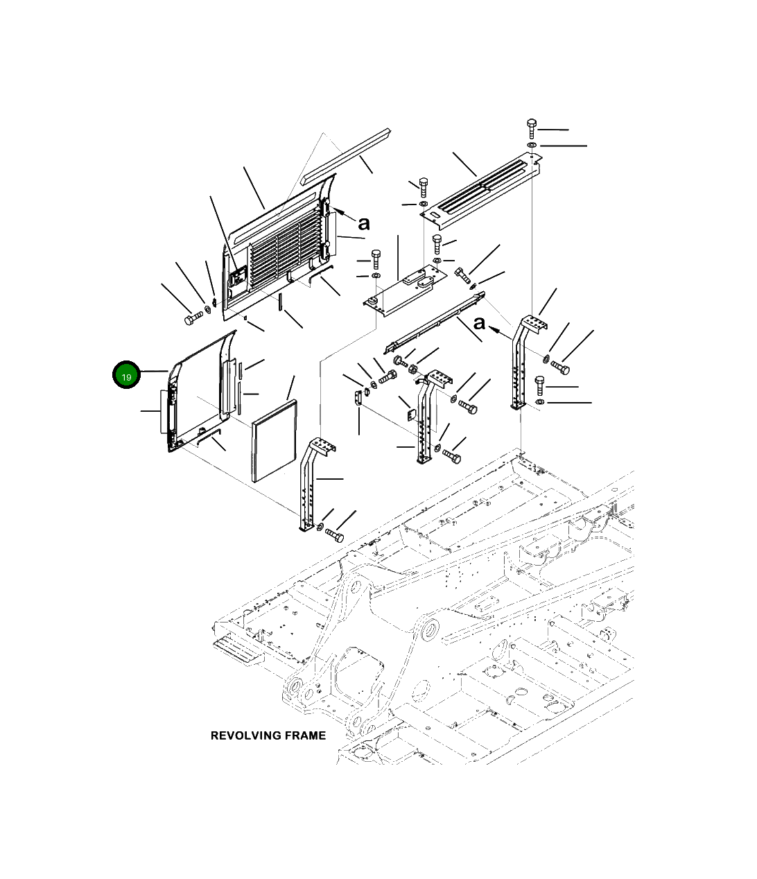 Крышка 207-54-41361 Komatsu