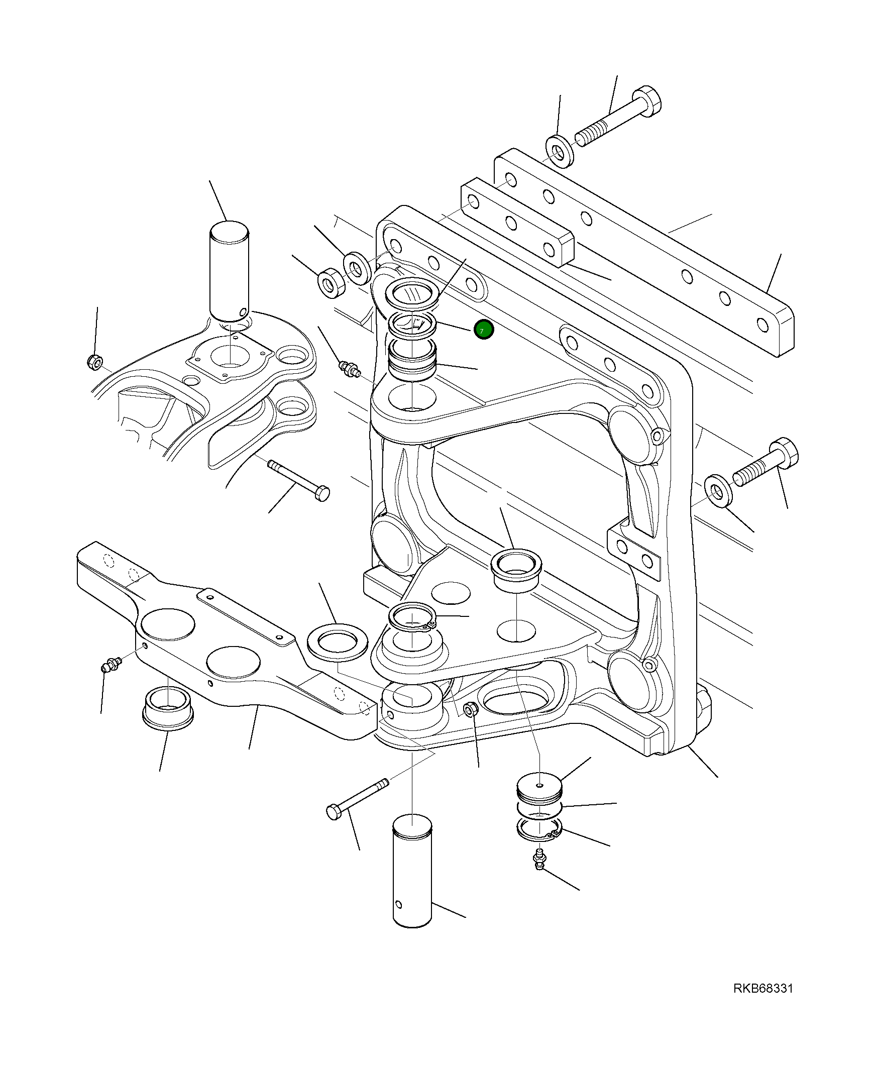 Кольцо 42N-856-2251 Komatsu