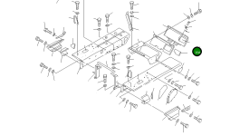 Крышка 144-54-12172 Komatsu