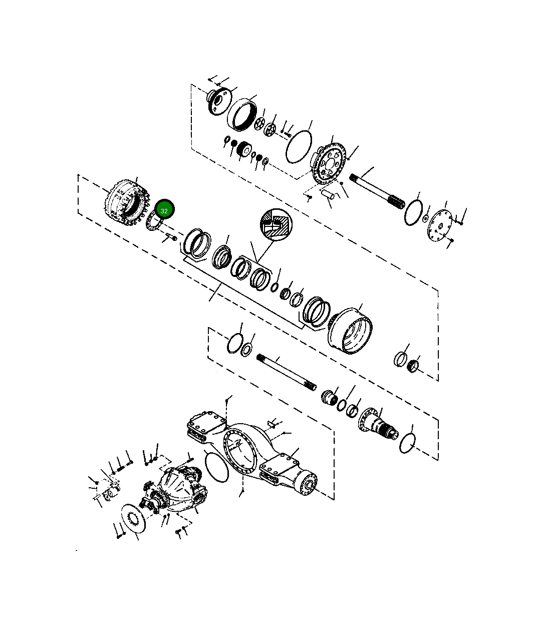 Кольцо ED 3 567 Komatsu