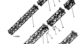 Болт 02030-21289 Komatsu