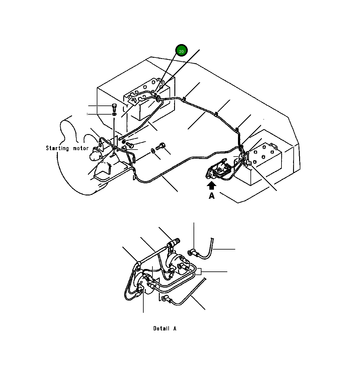Крышка 363-49-21210  Komatsu