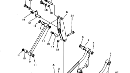 Болт 01019-11240 Komatsu