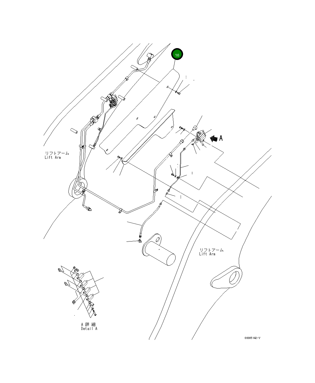 Крышка 426-S95-4211 Komatsu