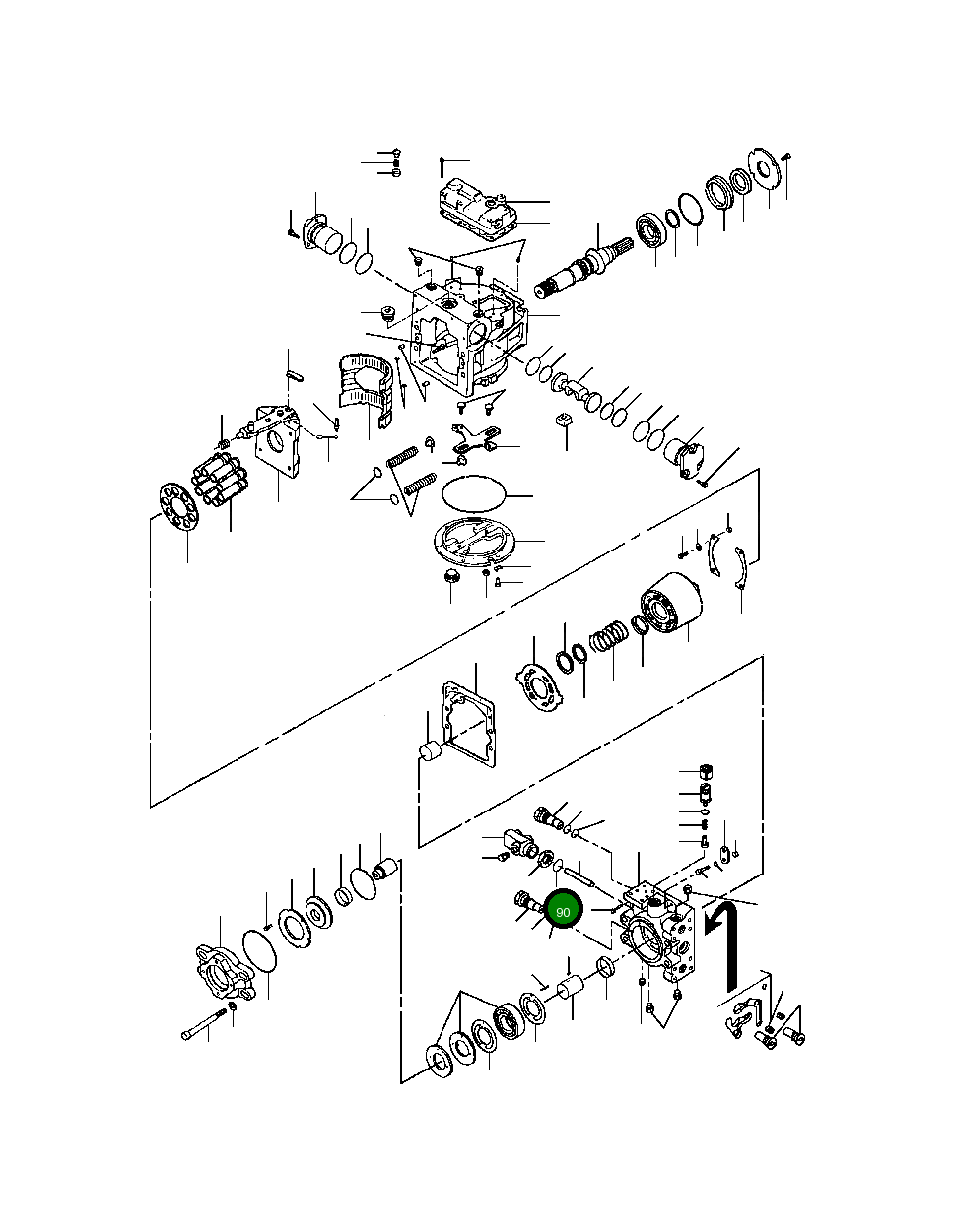Кольцо уплотнительное (O-Ring) 70 282  Komatsu