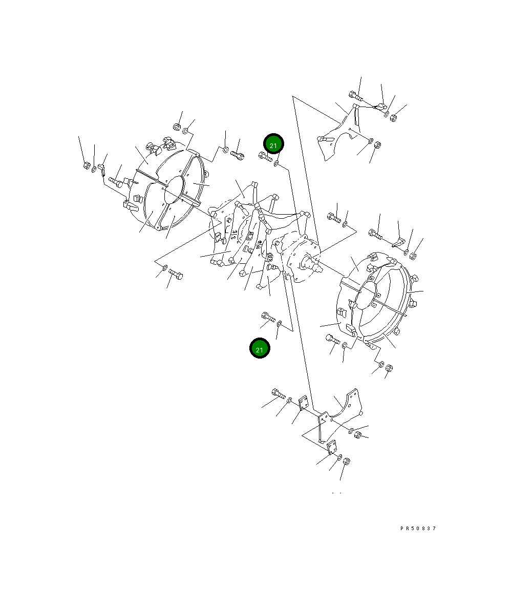 Болт 01010-53080 Komatsu