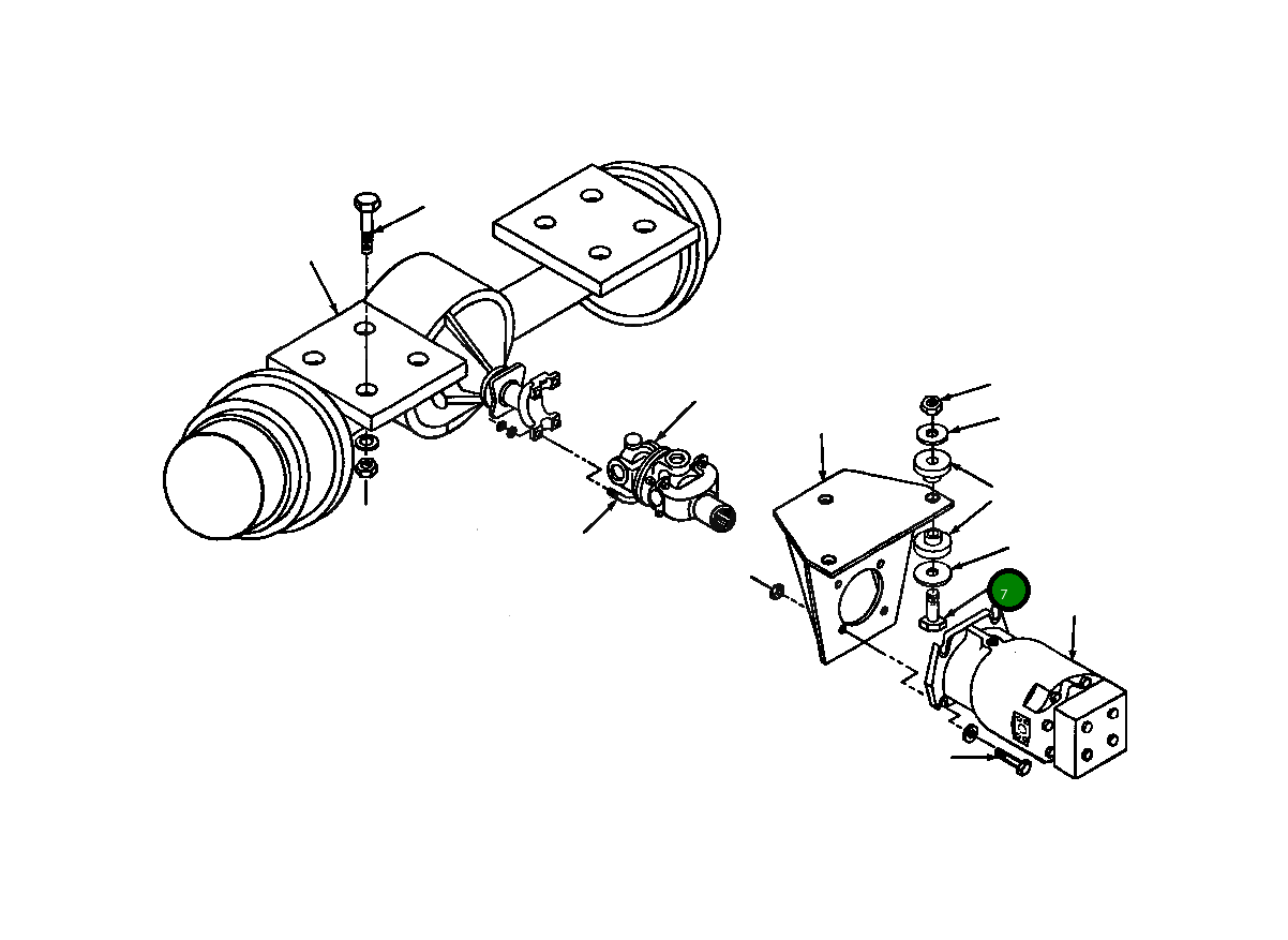 Болт 82 099 Komatsu