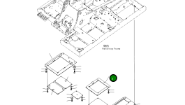 Крышка 20Y-54-73111 Komatsu