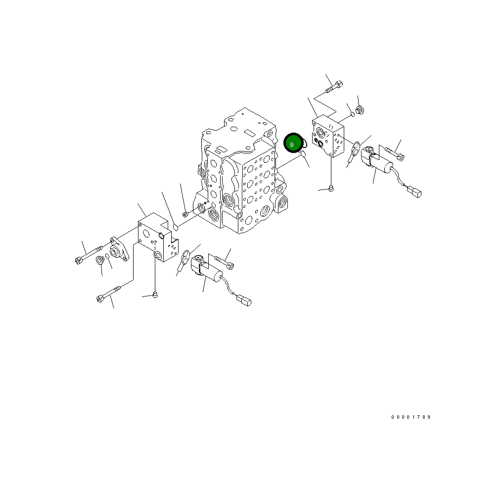 Кольцо уплотнительное (O-Ring) 722-12-18240 Komatsu