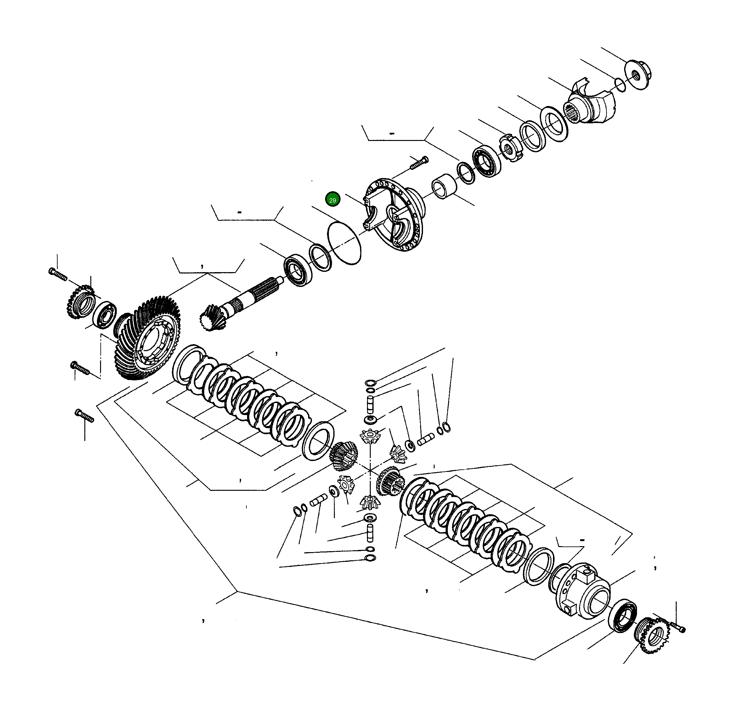 Крышка 42R-22-H0P03 Komatsu
