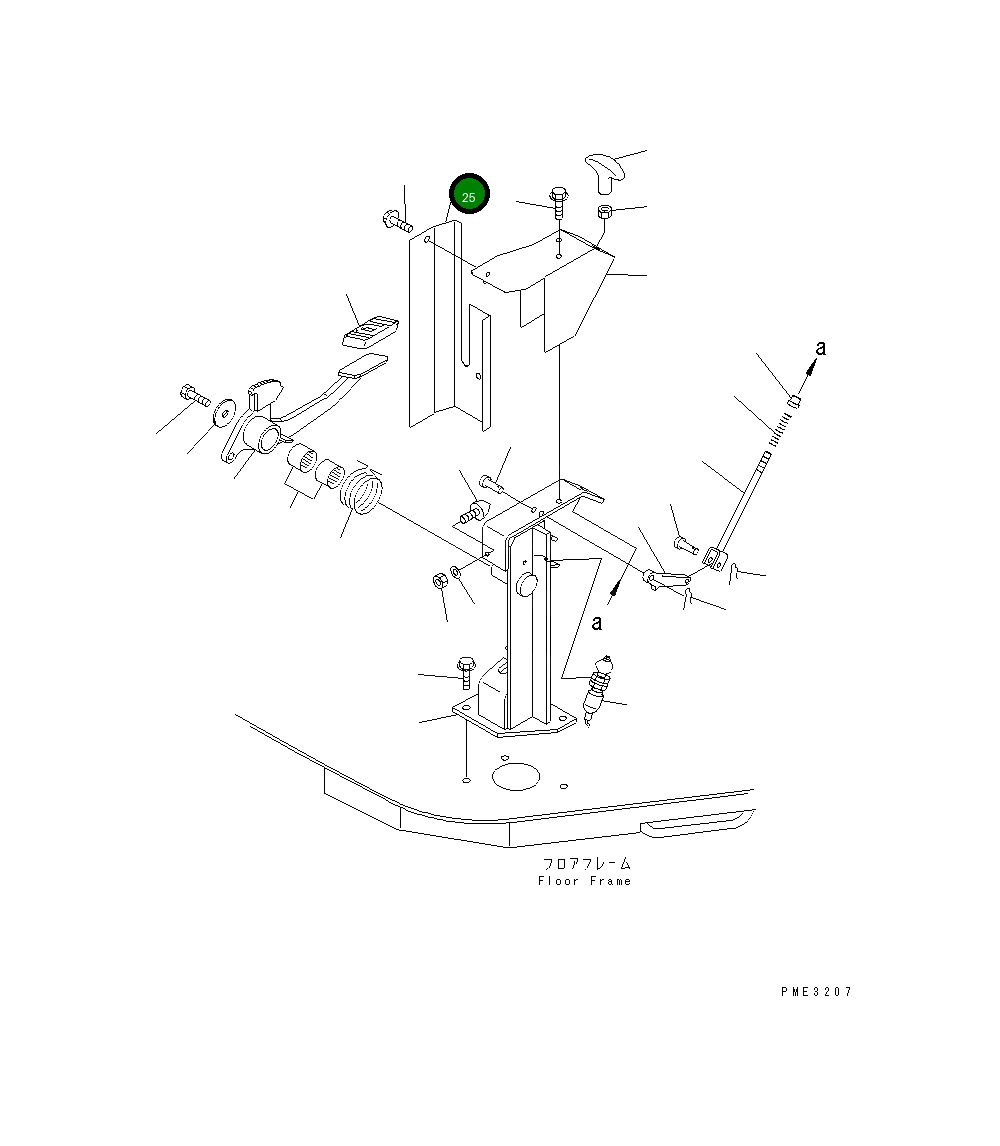 Крышка 416-22-26150  Komatsu