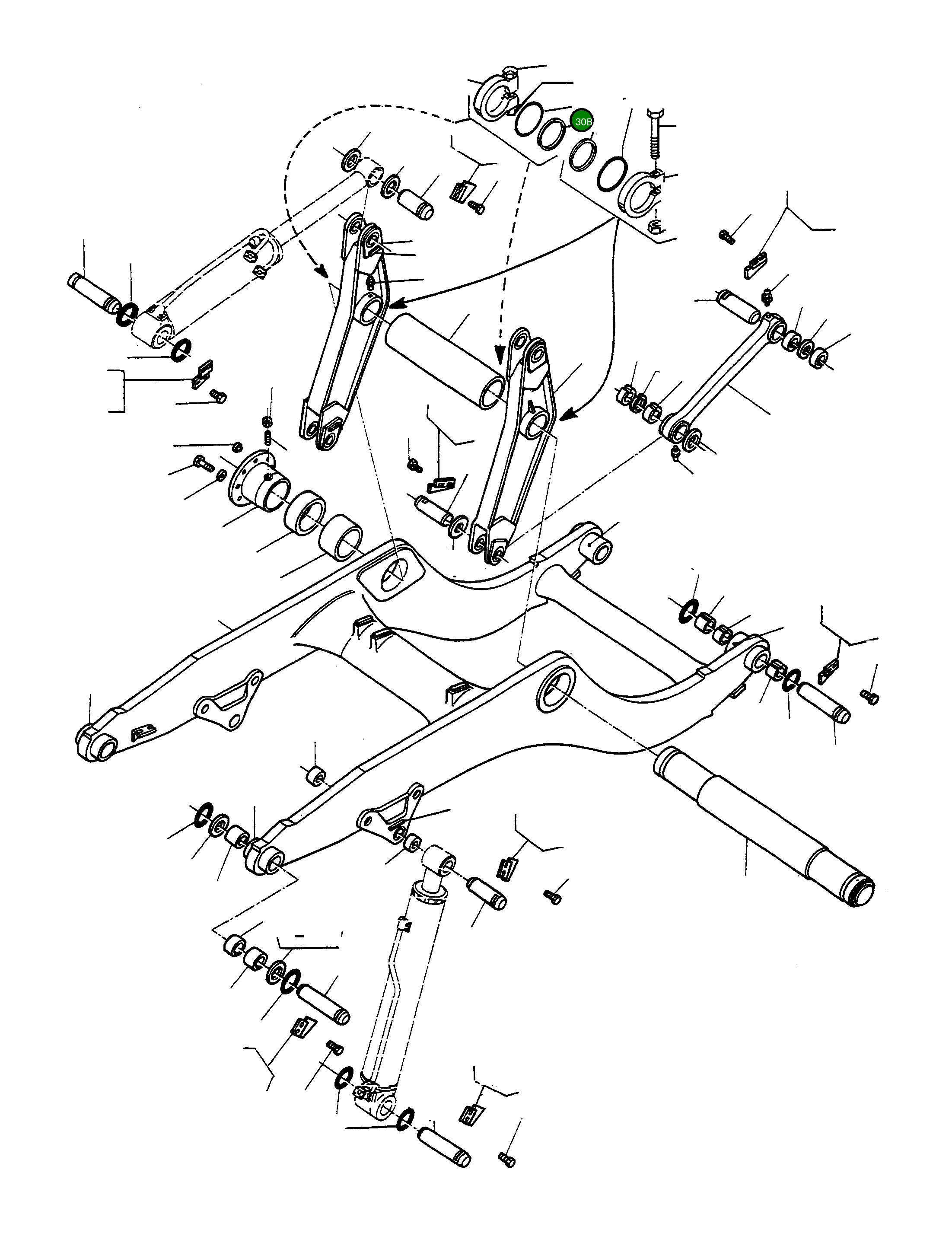 Кольцо 2980773M1 Komatsu