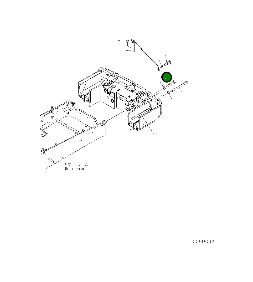 Болт 01011-62490 Komatsu