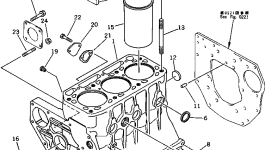 Болт YM26015-060182 Komatsu