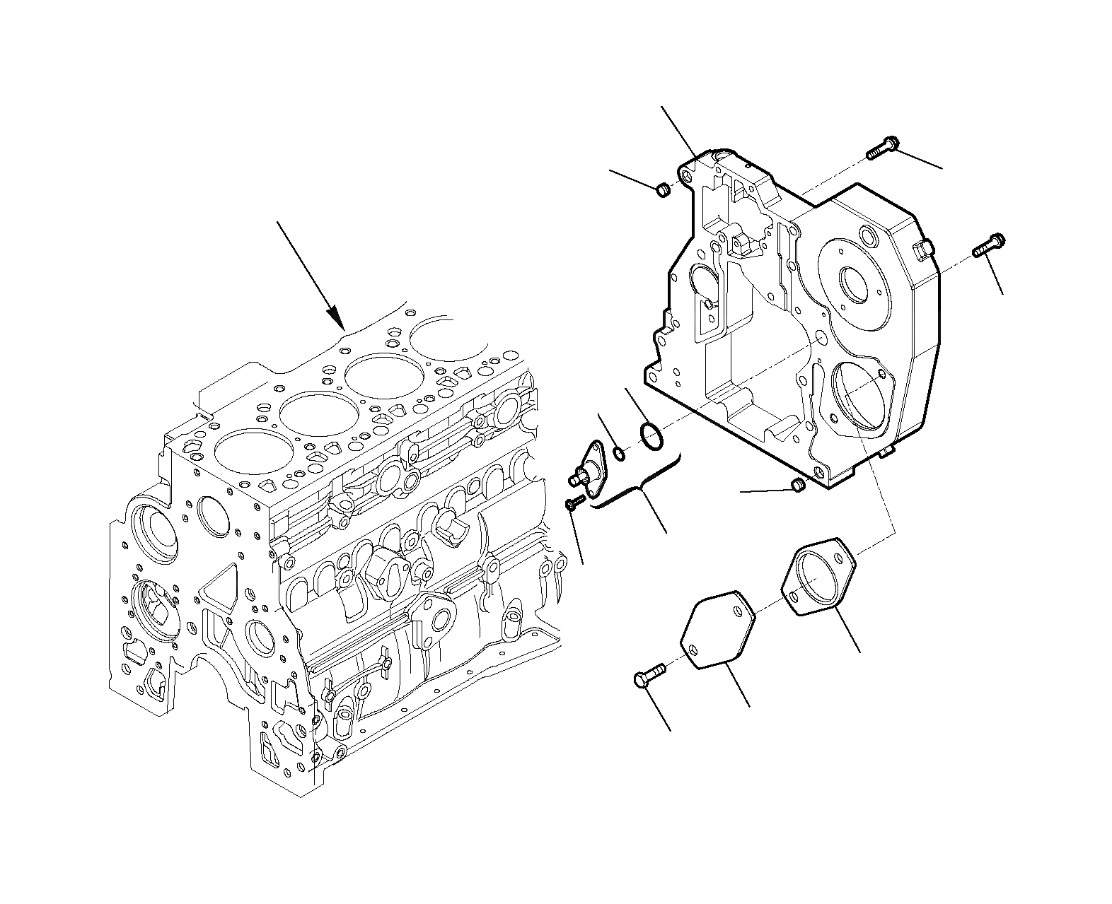 Болт EA4895327  Komatsu