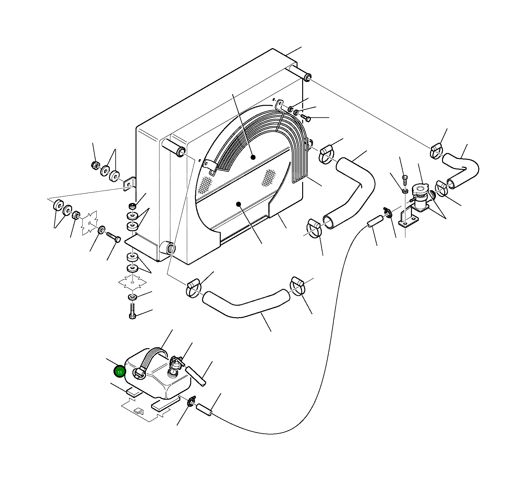 Болт 801015123  Komatsu