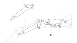 Болт 2077013340 Komatsu