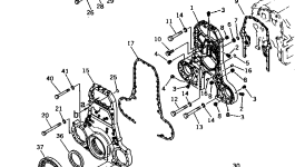 Крышка 6164-21-3530  Komatsu