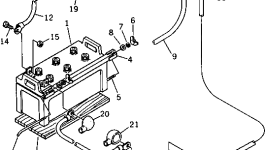 Лента аккумулятора DY75022-50103 Komatsu