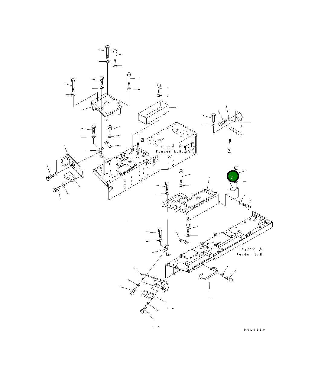 Крышка 175-54-48560 Komatsu