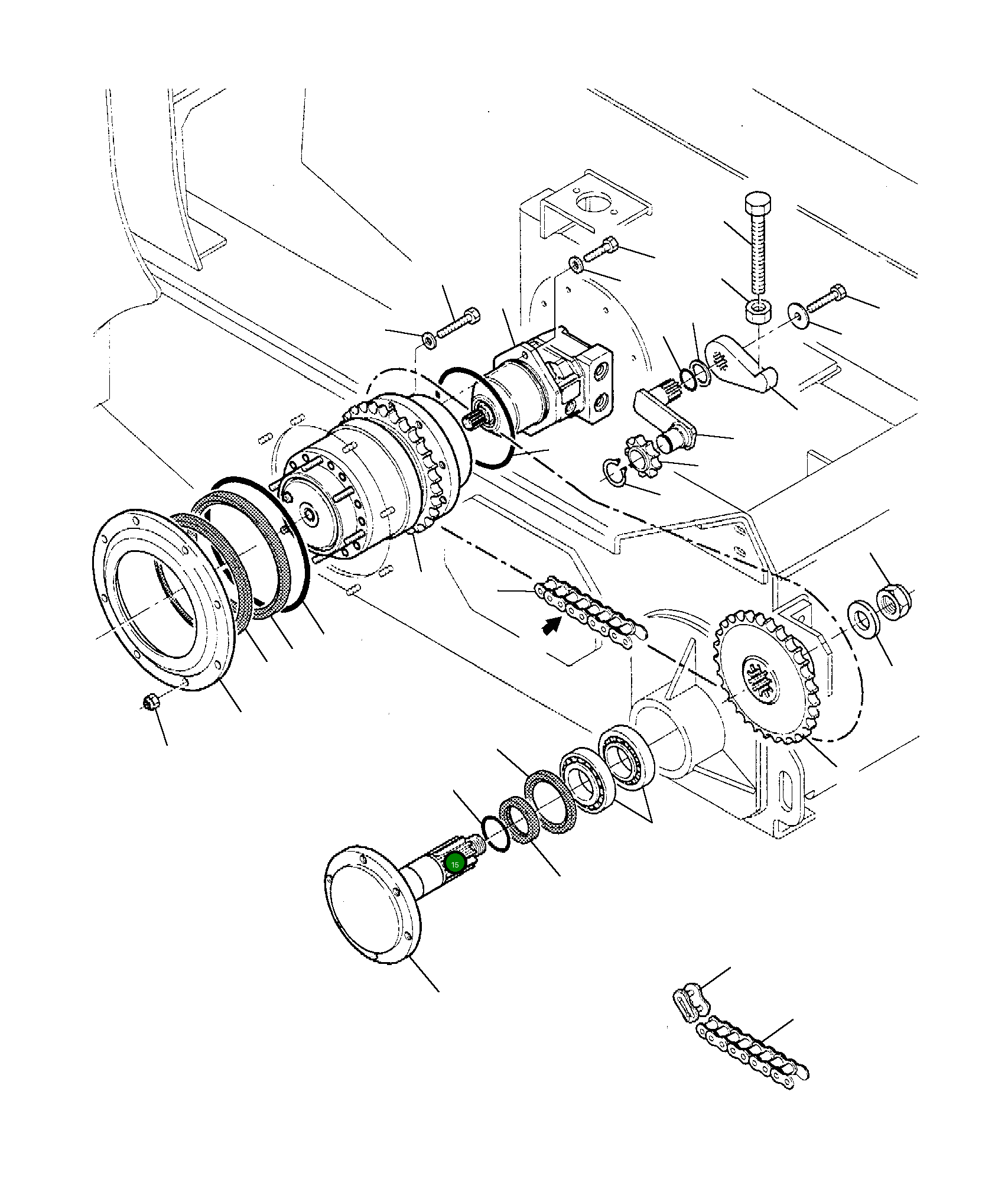 Кольцо уплотнительное (O-Ring) 855021840 Komatsu
