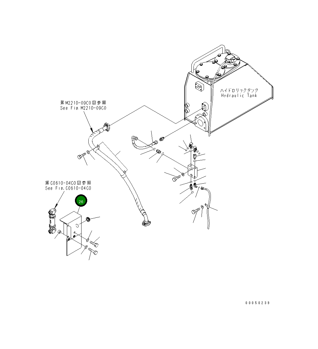 Крышка 154-03-76471 Komatsu