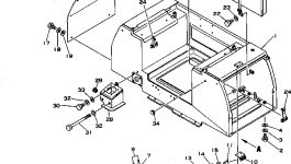 Крышка 124-54-21540 Komatsu