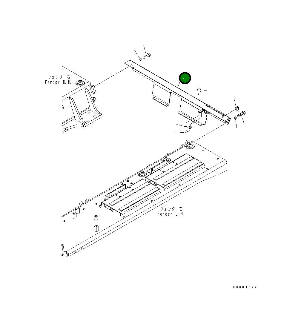 Крышка 154-54-74311 Komatsu