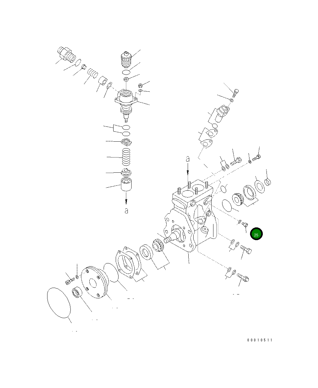 Кольцо уплотнительное (O-Ring) ND094086-0130  Komatsu