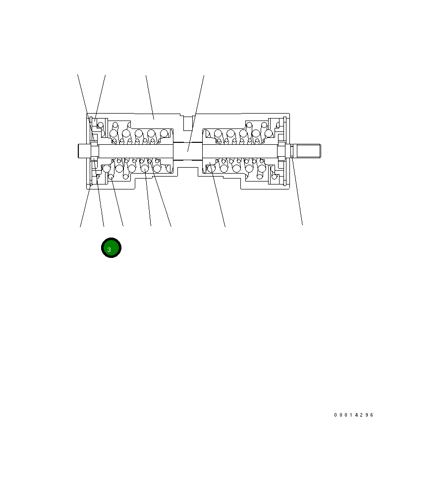 Кольцо UC1720155094 Komatsu