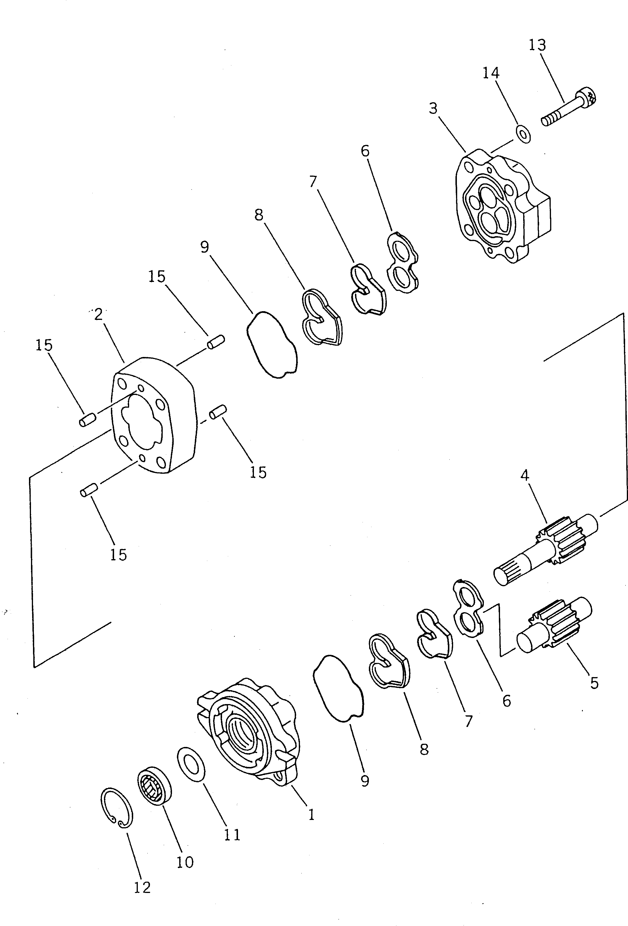 Болт 01252-31280 Komatsu
